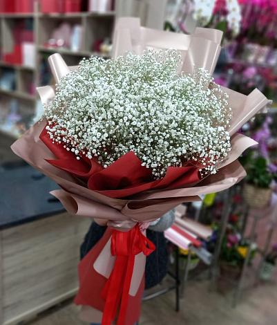Букет цветов из: Гипсофила в Мензелинске