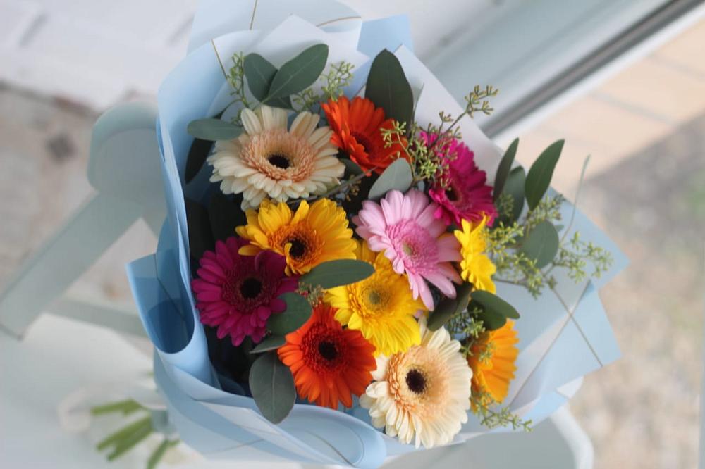 Букет цветов из: Герберы в Мензелинске