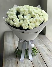 Букет 35 Белых роз в Мензелинске