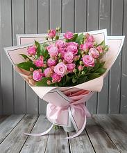 Букет Розовый кустик #REPLACE_PRED# Мензелинске