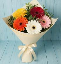 Букет цветов из:  Герберы в Мензелинске