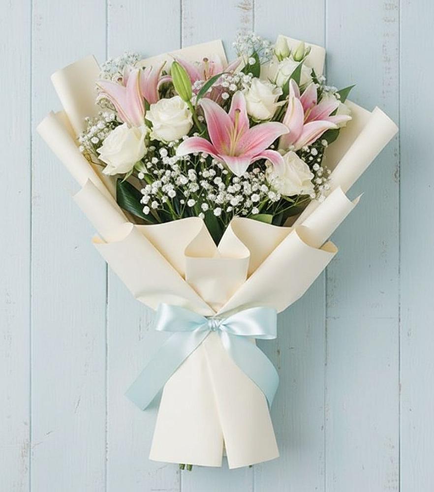 Букет цветов из: Лилии в Мензелинске