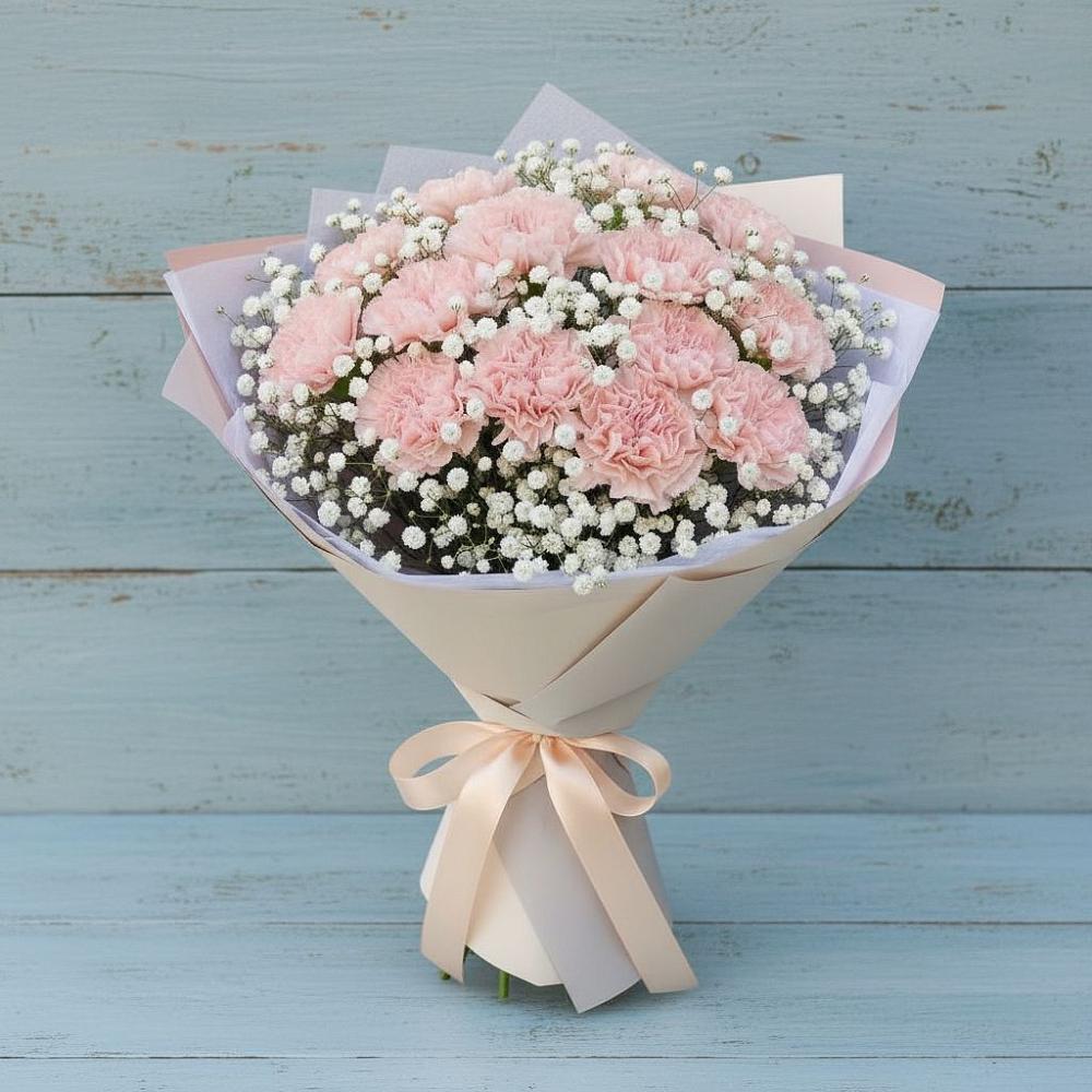 Букет цветов из: Гвоздики в Мензелинске