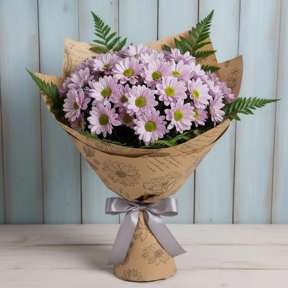 Букет цветов из: Хризантемы в Мензелинске