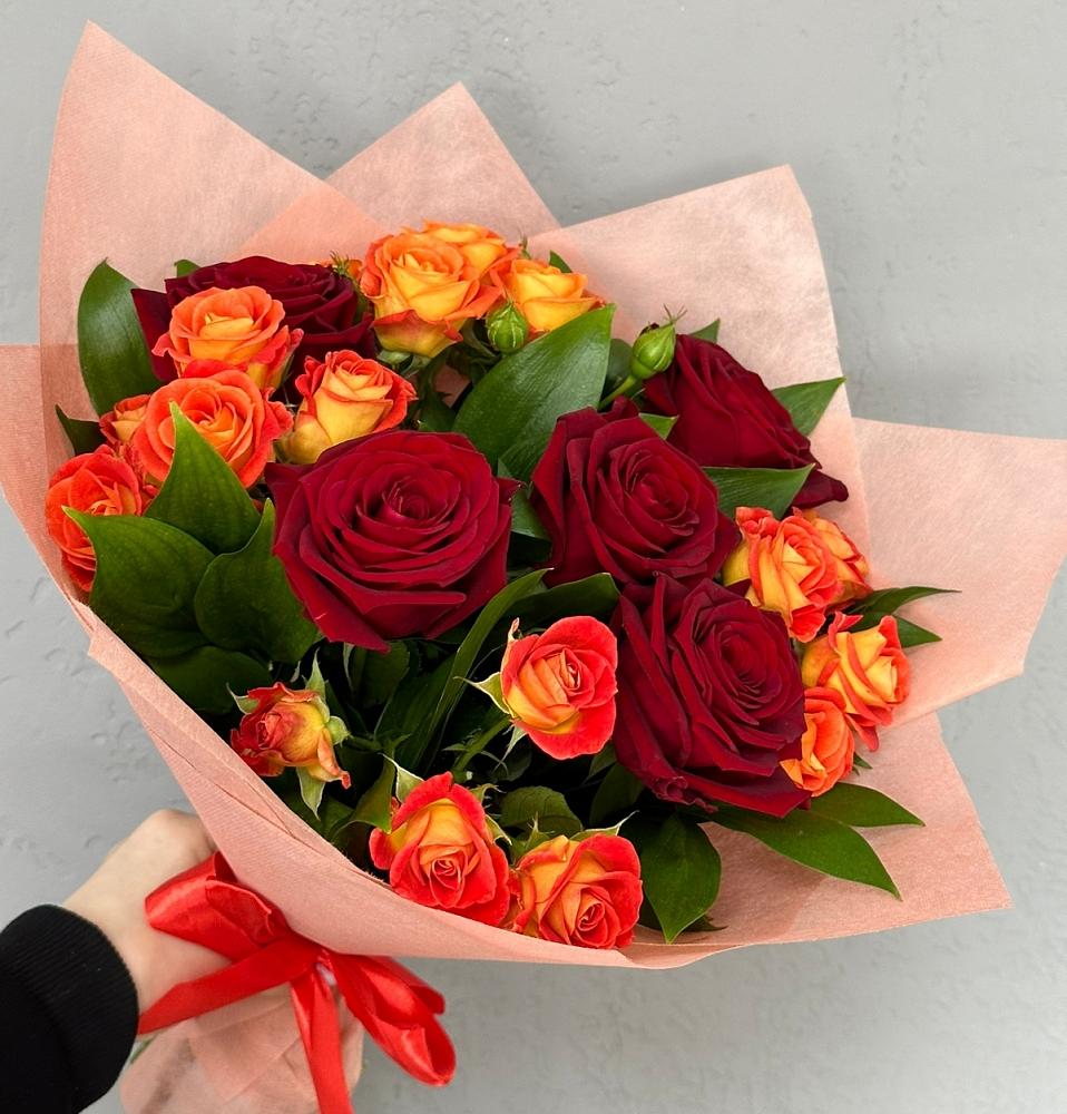 Букет Любовь и восторг в Мензелинске