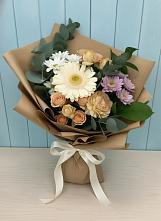Букет цветов из:  Герберы и Хризантемы в Мензелинске