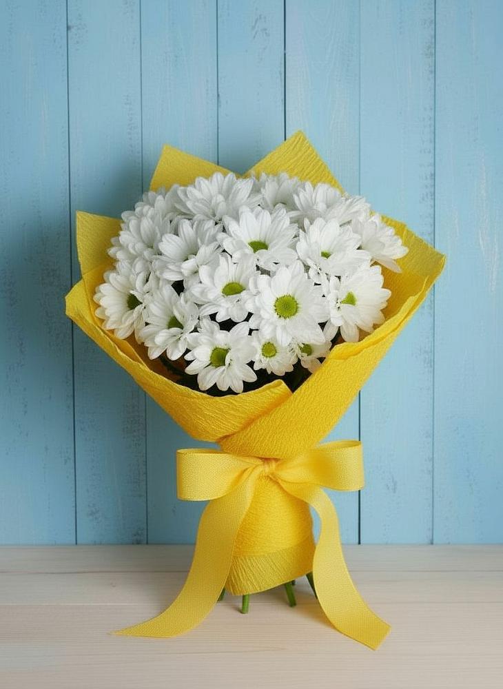 Букет цветов из: Хризантемы в Мензелинске