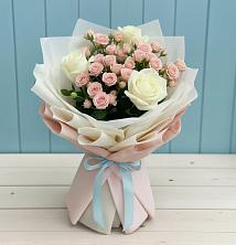 Букет цветов из:  Розы в Мензелинске