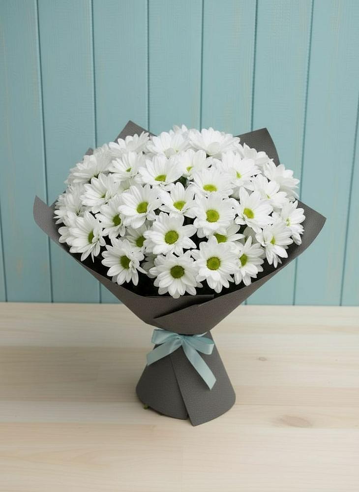 Букет цветов из: Хризантемы в Мензелинске