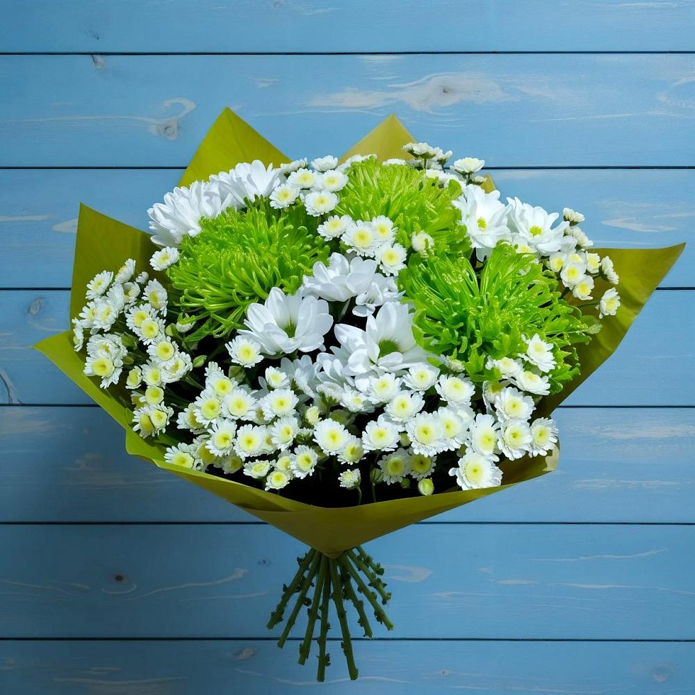 Букет цветов из: Хризантемы в Мензелинске
