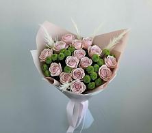 Букет цветов из:  Розы и Хризантемы в Мензелинске