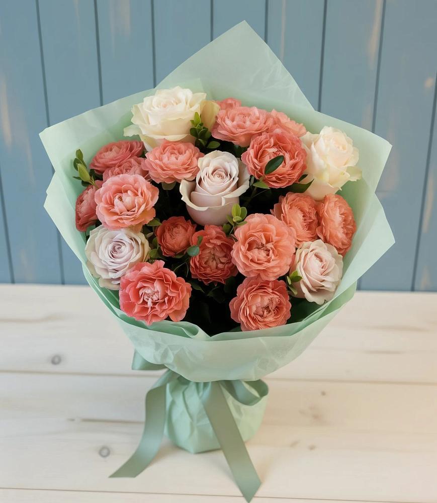 Букет цветов из: Розы в Мензелинске