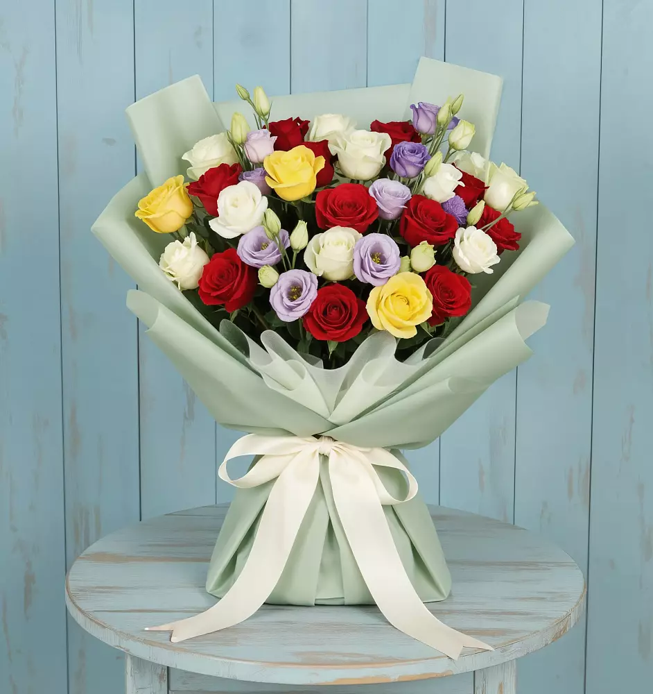 Букет цветов из: Розы в Мензелинске